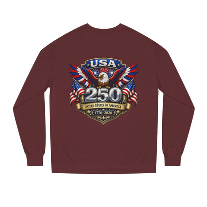 USA 250th Anniversary Eagle Sweatshirt — 1776-2026 Patriotic Crewneck