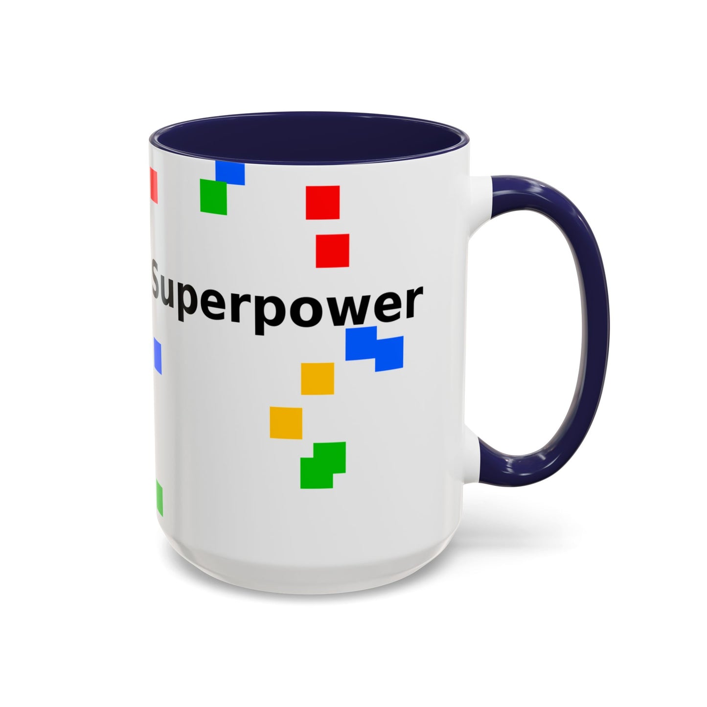 Coffee Mug — Teacher Is My Superpower Accent Ceramic Mug