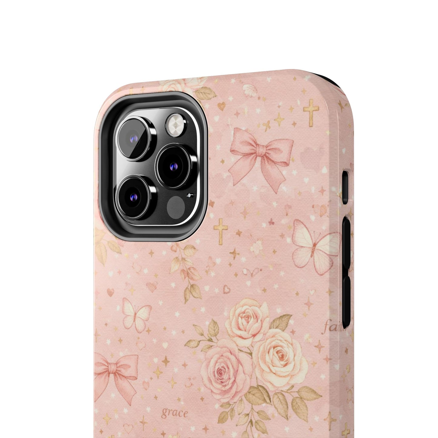 Grace Faith Phone Case | Christian floral iPhone Case