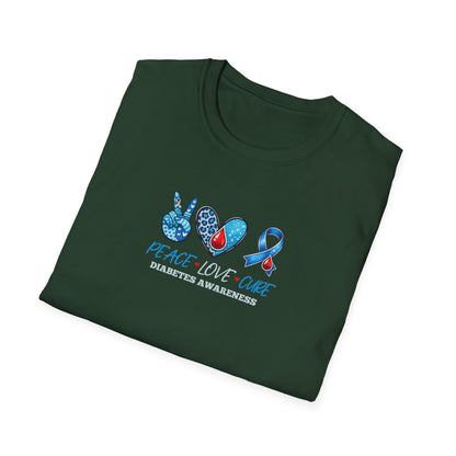 "Peace Love Cure" T-Shirt