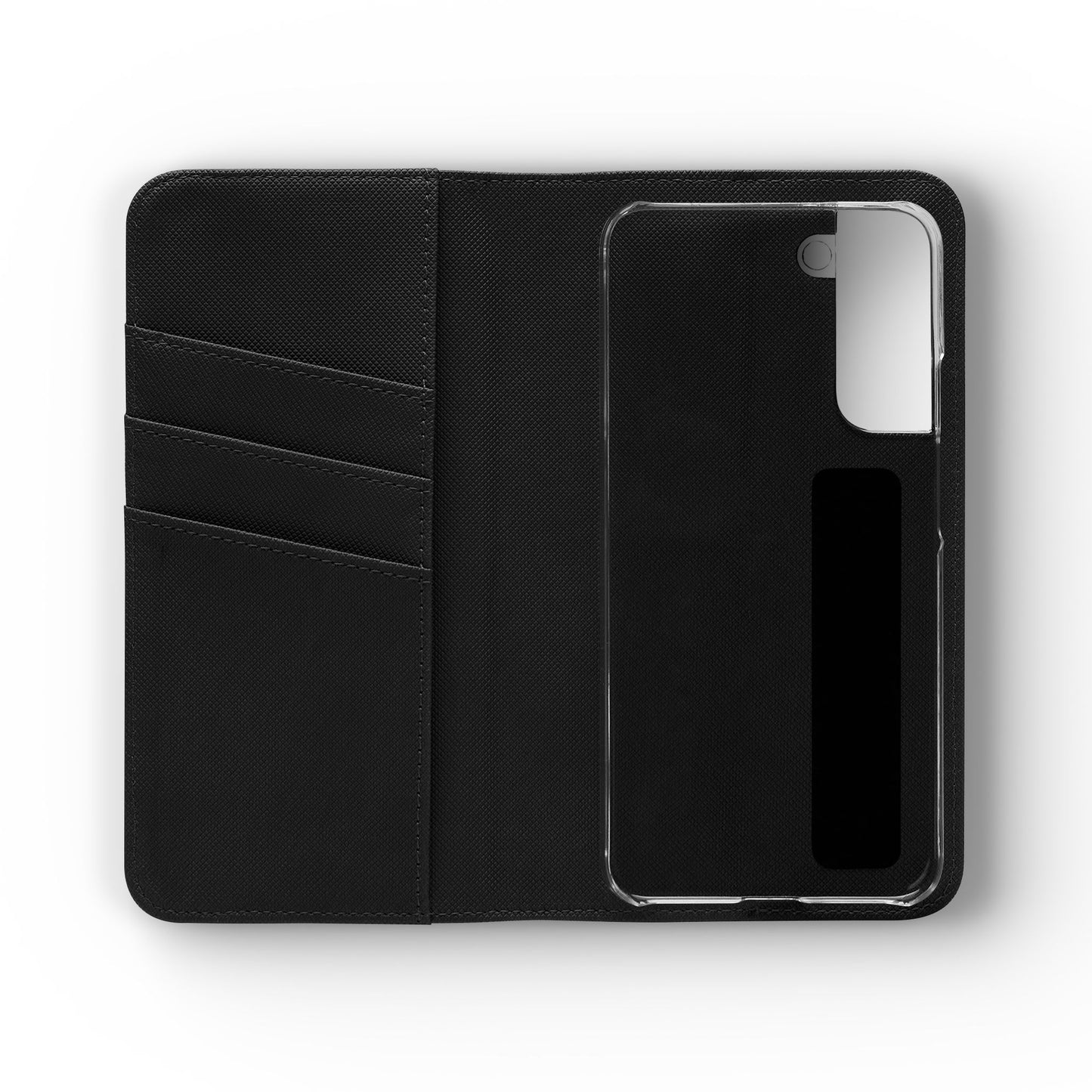 Christian Floral Phone Flip Case — "Jesus Saves" & Inspirational Scripture Wallet Cover