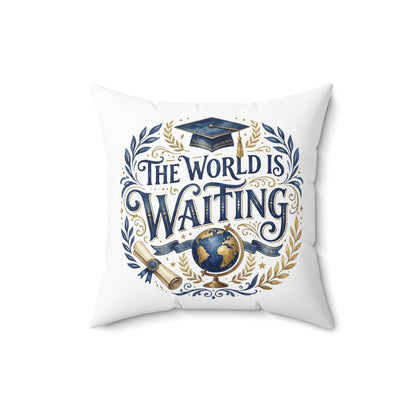 Spun Polyester Square Pillow