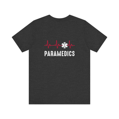 Paramedics EKG Star of Life T-Shirt — Emergency Medical Technician Tee