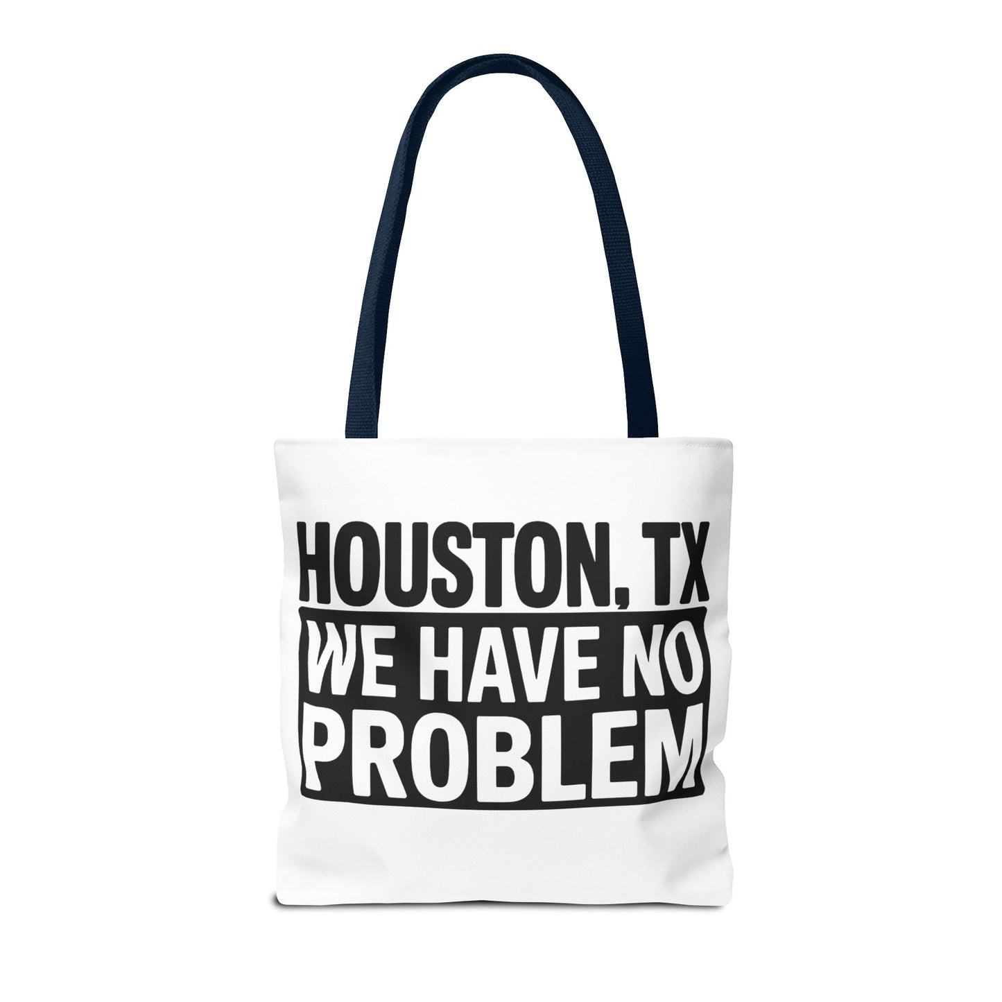 Houston TX Tote Bag — 'We Have No Problem' Graphic Market Tote