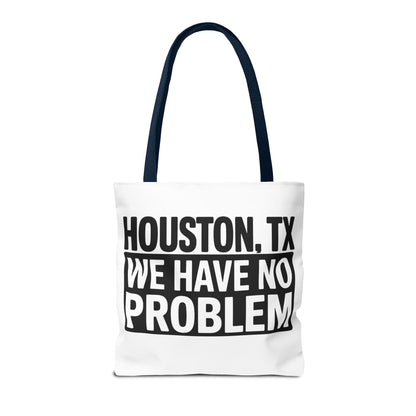 Houston TX Tote Bag — 'We Have No Problem' Graphic Market Tote