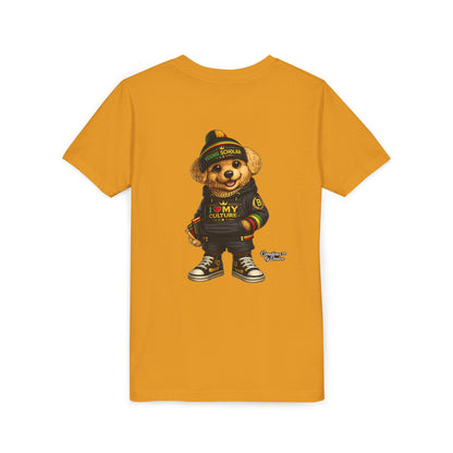 Youth Bear Graphic Tee – "I Love My Culture" Urban Streetwear
