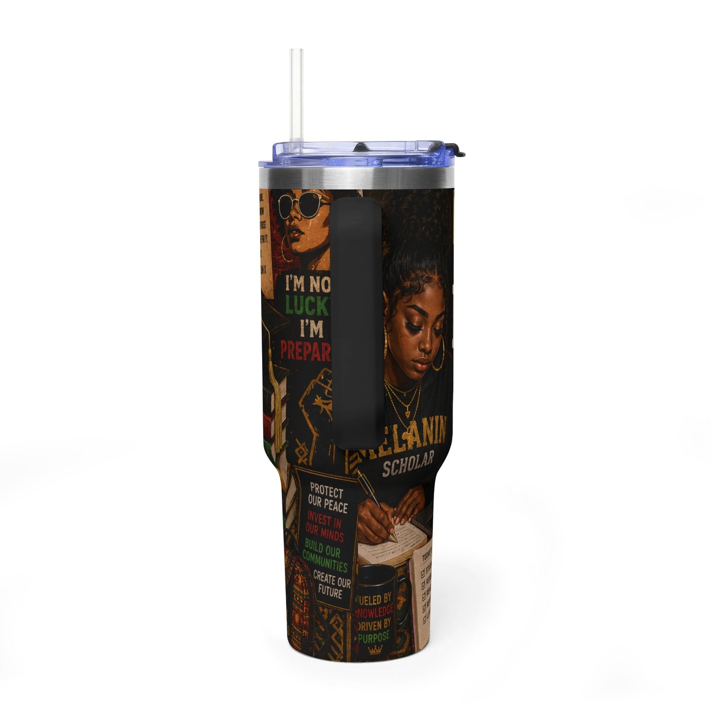 Knowledge Is Power 40oz Vacuum Tumbler