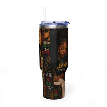 Knowledge Is Power 40oz Vacuum Tumbler