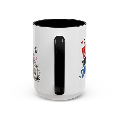 Dog and Cat Coffee Mug — 'This Is My Healer I'm A Cat' Cute Pet Lover Accent Mug (11/15oz)