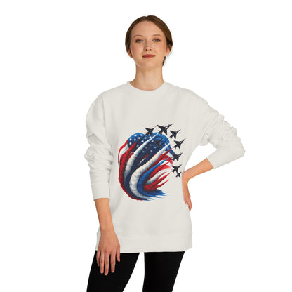Patriotic Jet Squadron Sweatshirt