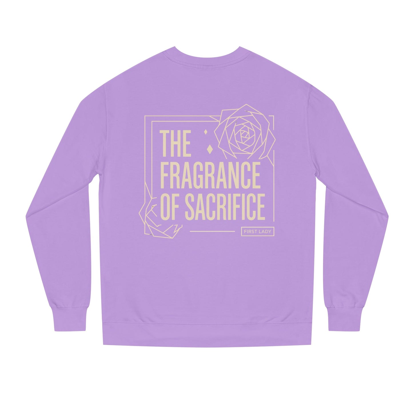 The Fragrance of Sacrifice Sweatshirt — Floral Graphic Crewneck