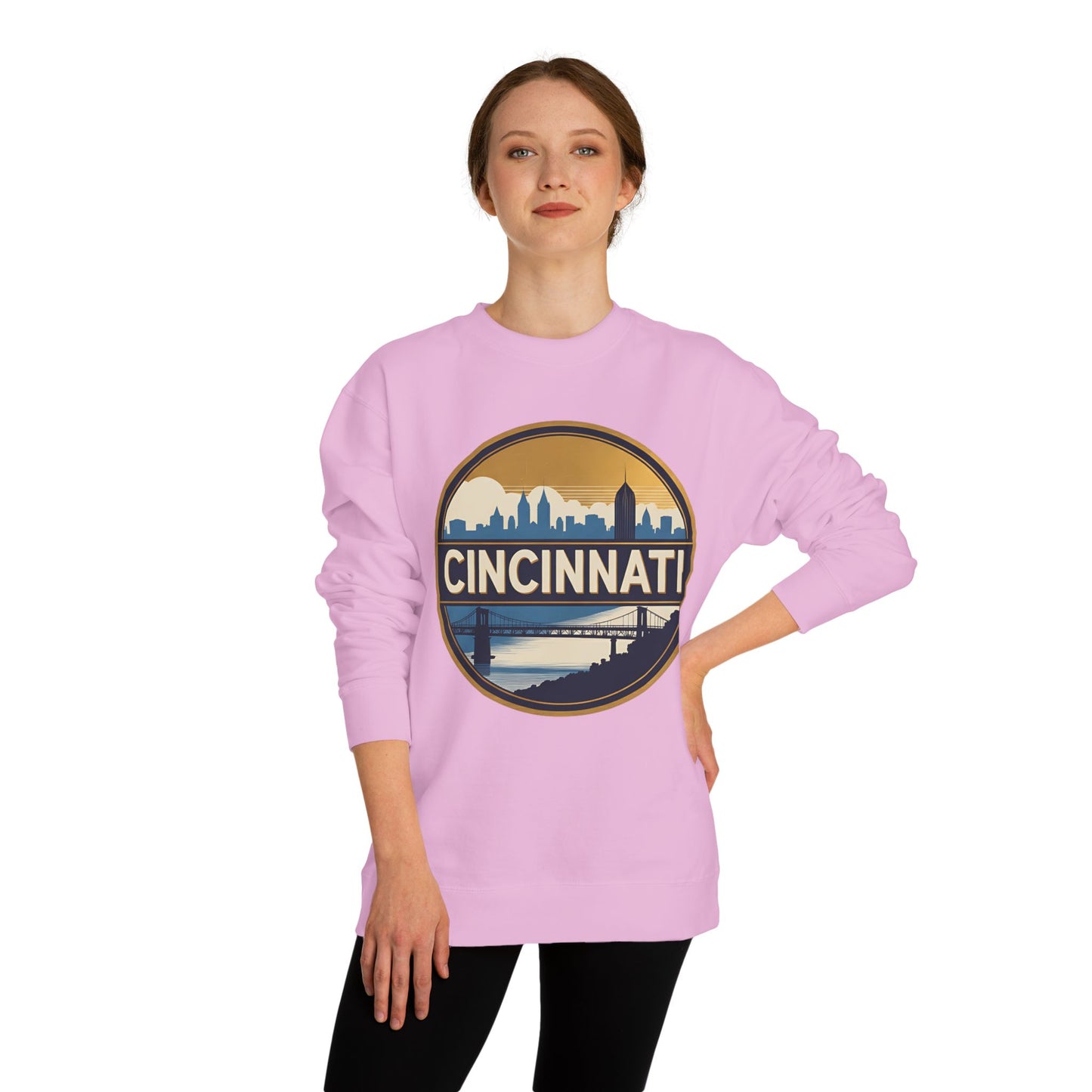 Cincinnati Skyline Crewneck Sweatshirt