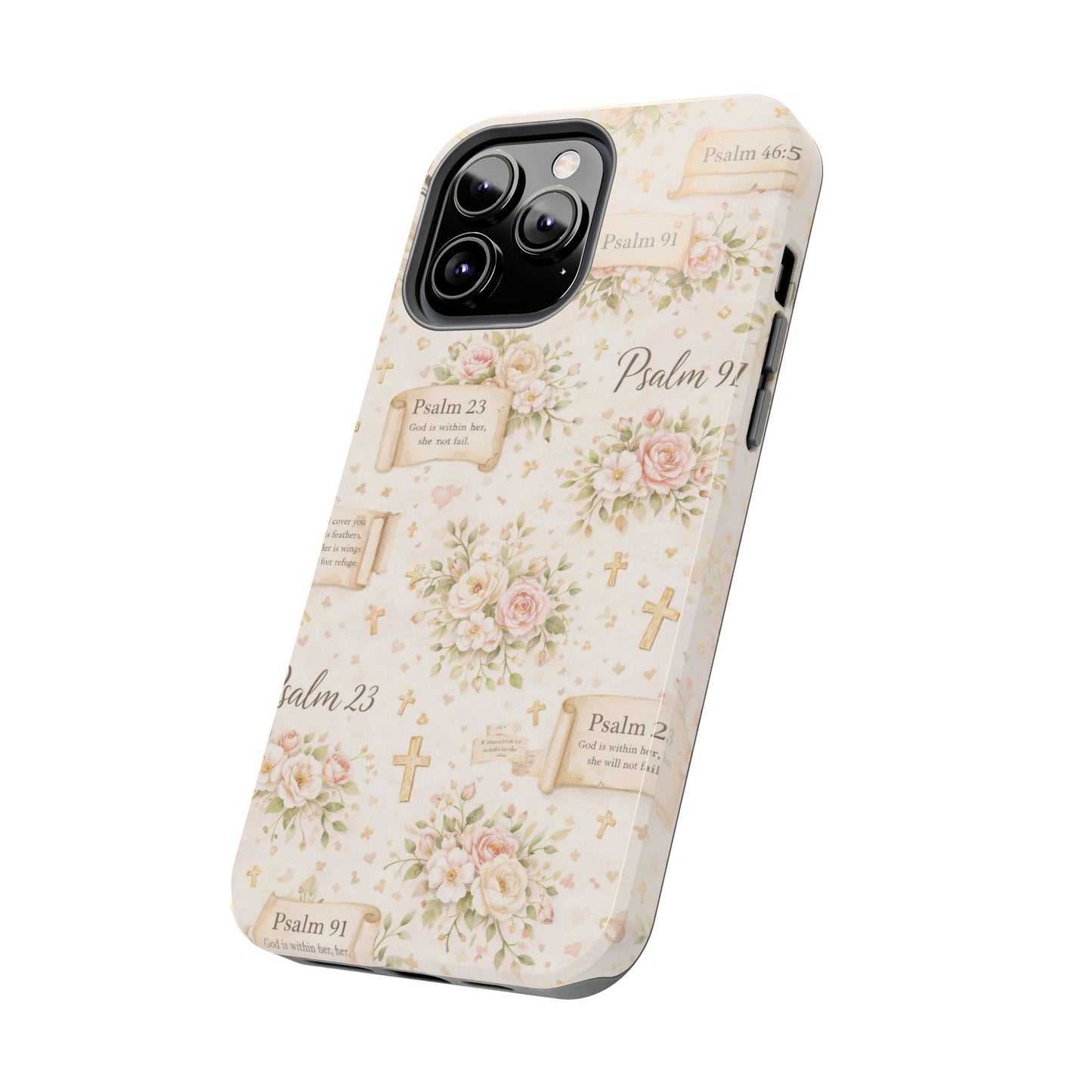 God Is Within Her Phone Case | Christian Floral iPhone Case