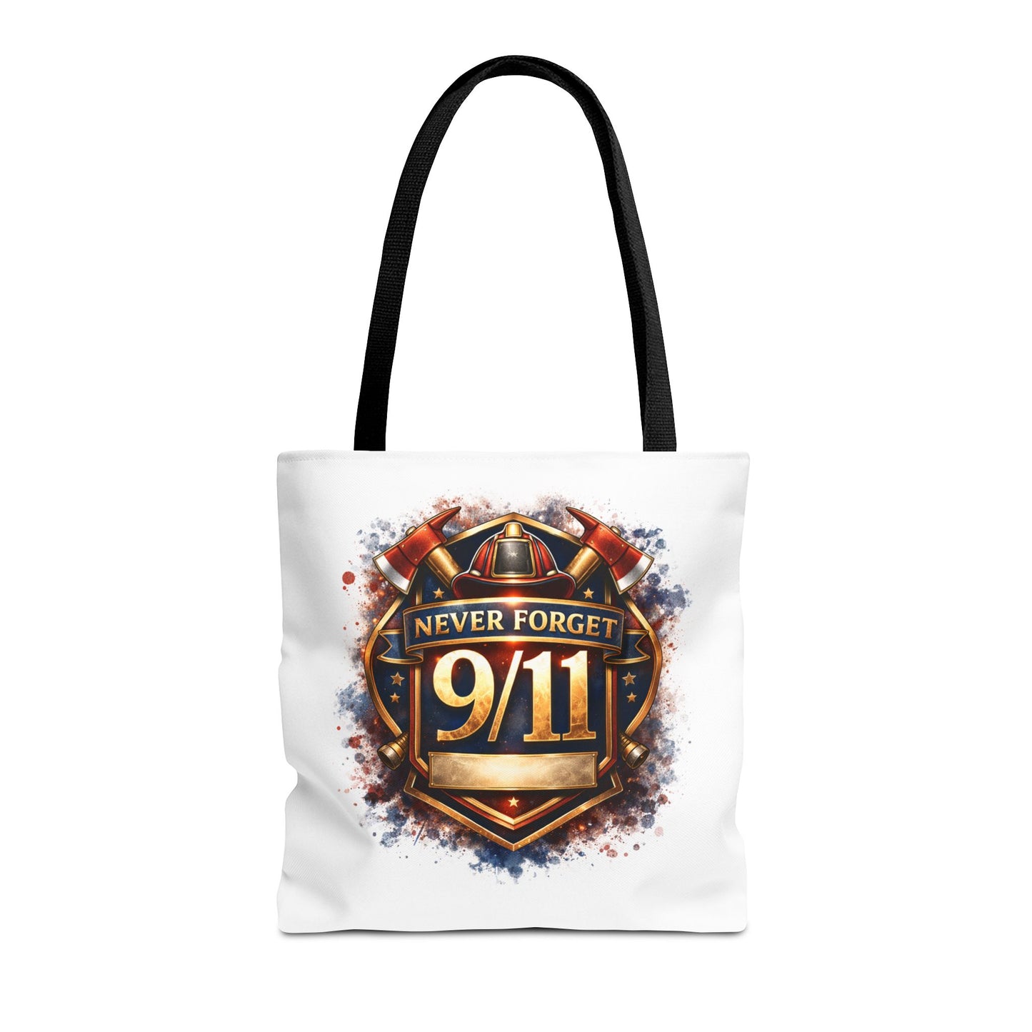 Never Forget 9/11 Memorial Tote Bag