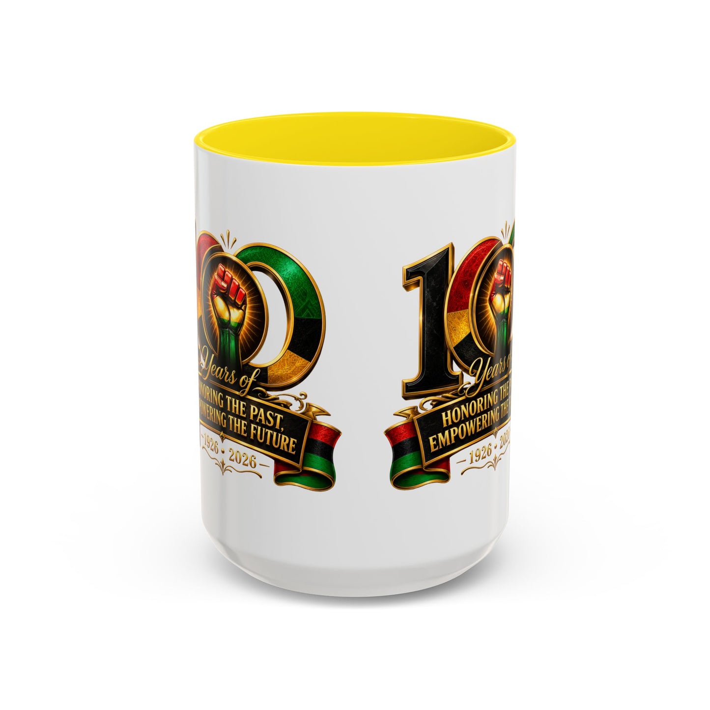 100 Years Commemorative Coffee Mug — "Honoring the Past, Empowering the Future"