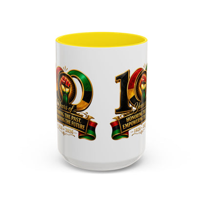 100 Years Commemorative Coffee Mug — "Honoring the Past, Empowering the Future"