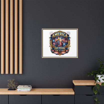 Matte Canvas, Framed (Multi-color)