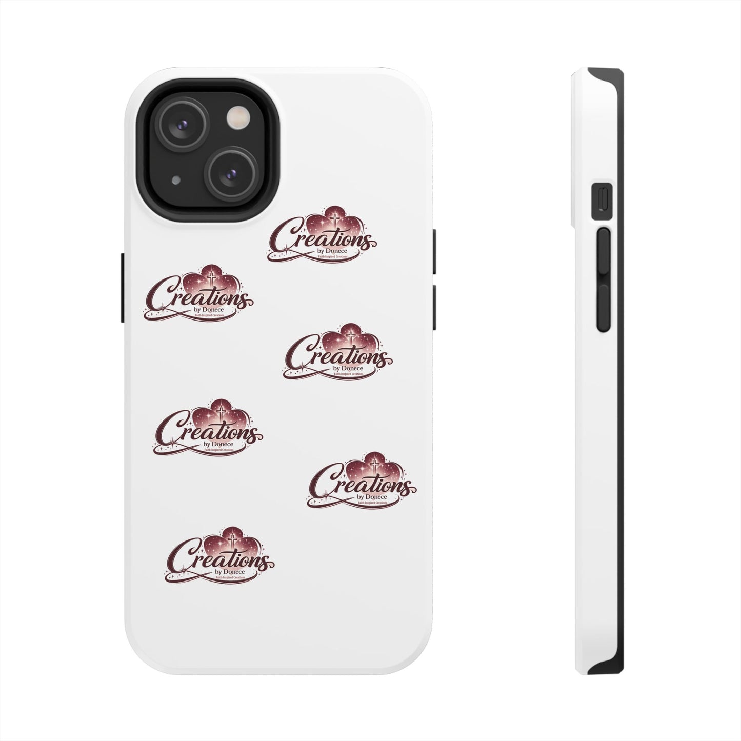 Logo Pattern Tough Phone Case — Creations Repeat Design