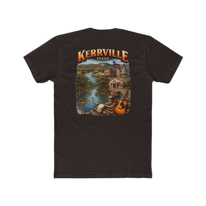 Kerrville Texas Scenic T-Shirt — Riverfront Guitar Vintage Travel Tee