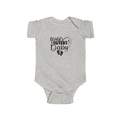 World's Cutest Baby Infant Bodysuit