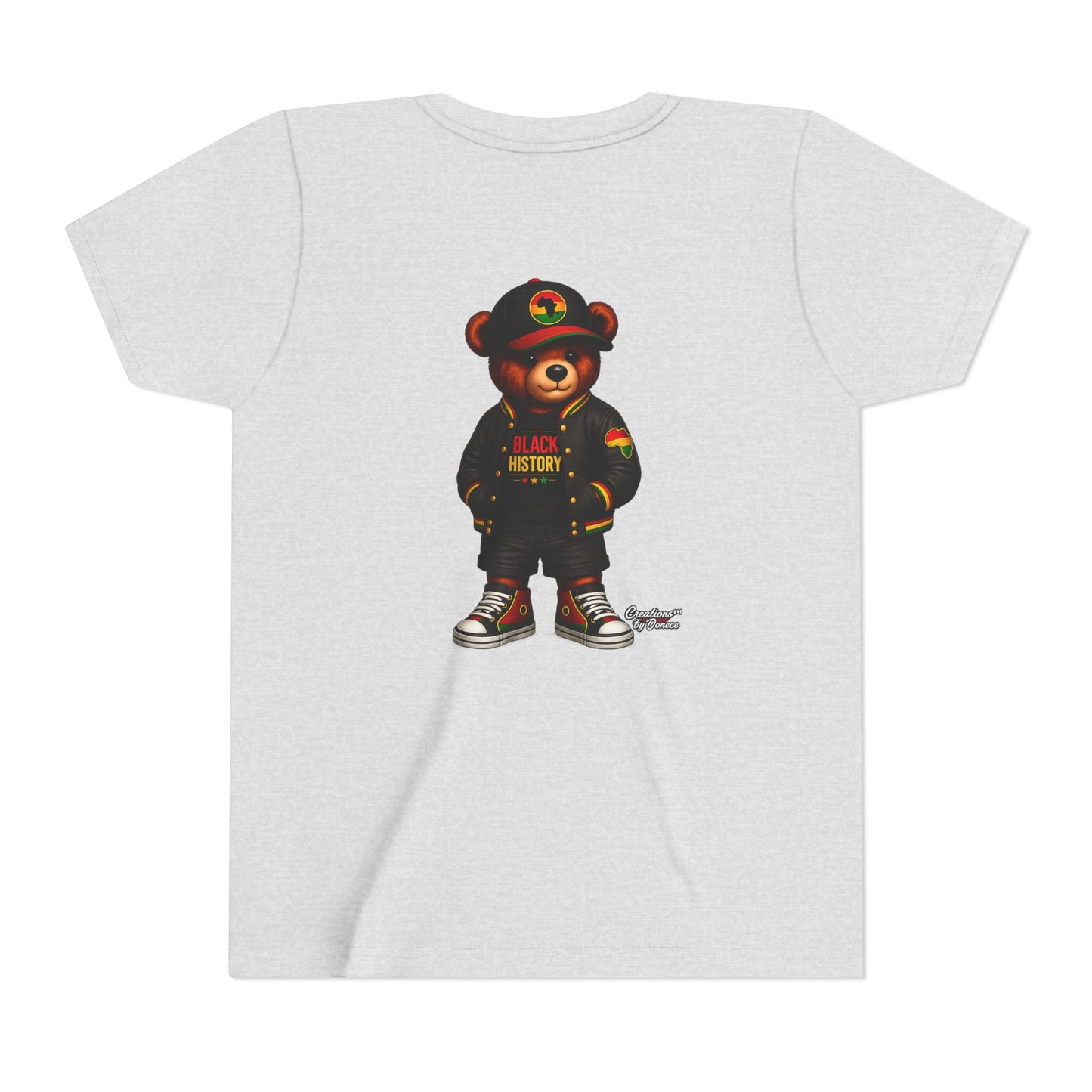Kids 'Black History' Streetwear Bear Tee