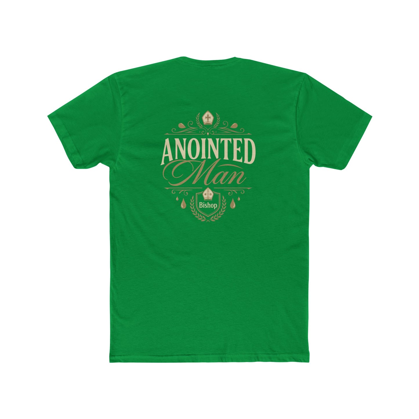 Anointed Man Tee — Christian Faith Graphic T-Shirt