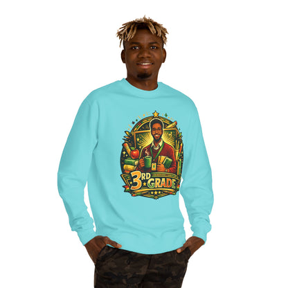 3rd Grade Teacher Sweatshirt — Proud 3rd Grade Educator Crewneck