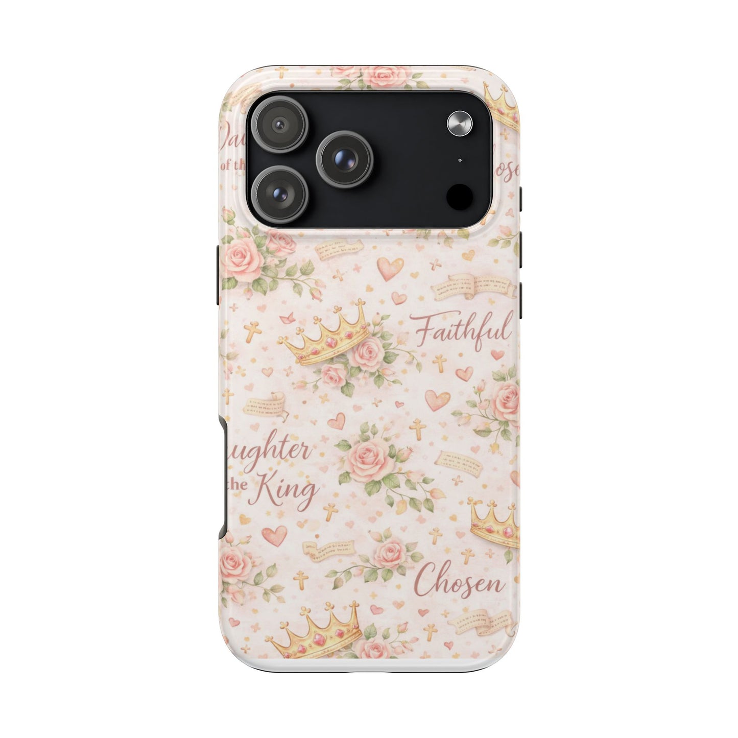 Daughter Of The King Phone Case | Christian Floral iPhone Case