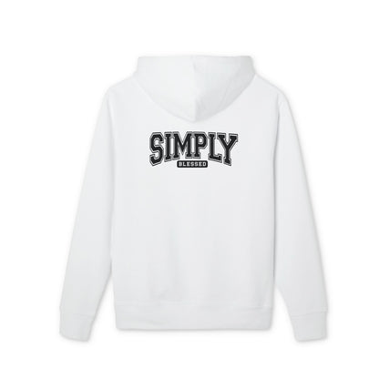 Simply Blessed Hoodie — Minimal Graphic Pullover
