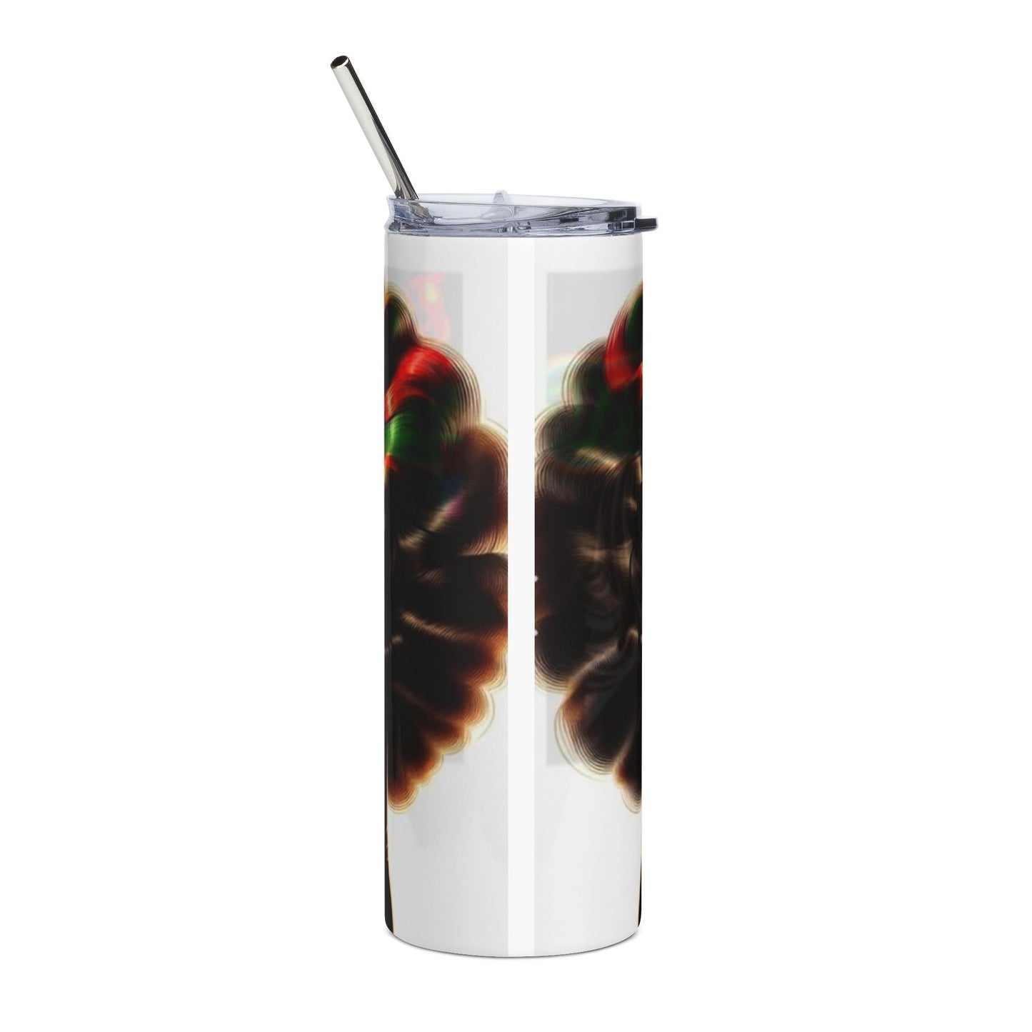 I Am Black History 20oz Stainless Tumbler — Afrocentric Empowerment Travel Cup