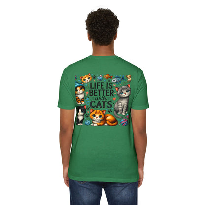 Life Is Better With Cats T-Shirt