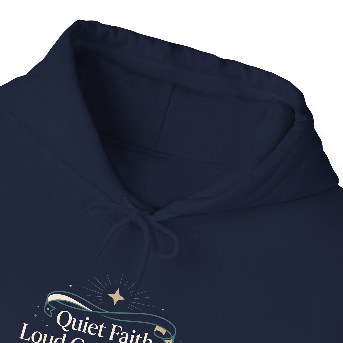 Quiet Faith Loud Compassion Hoodie