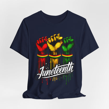 Juneteenth Fist T-Shirt — Black Liberation Pride Tee