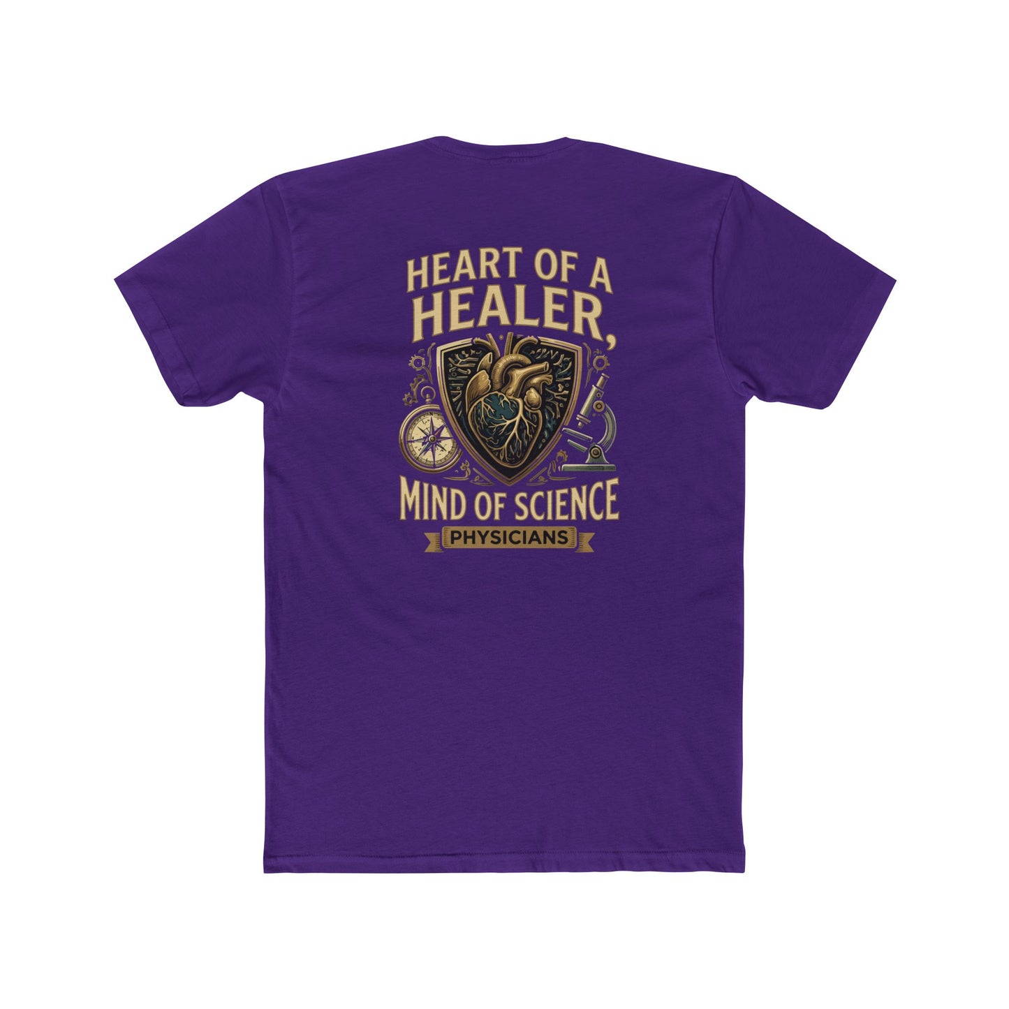 Physician T-Shirt — "Heart of a Healer, Mind of Science" Medical Tee