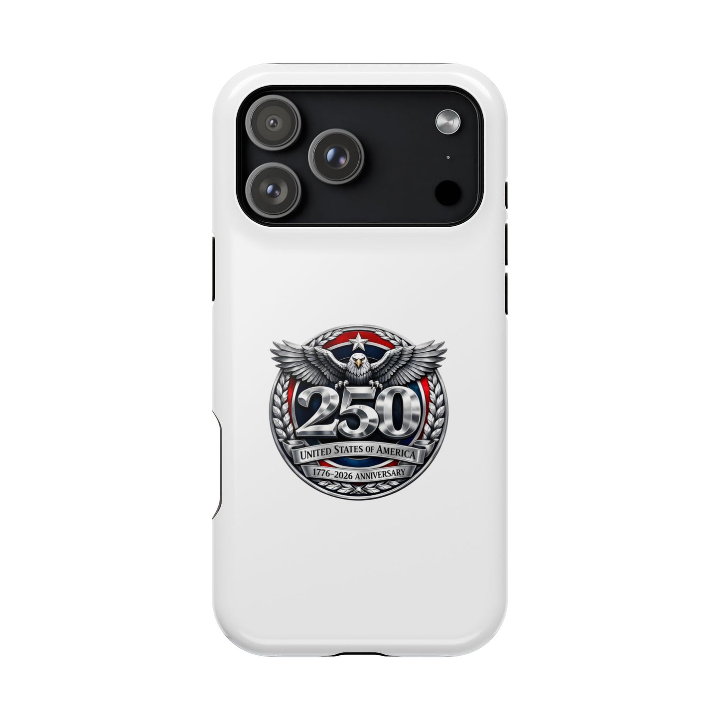 iPhone Magnetic Impact Case — 250th Anniversary Eagle Badge Design