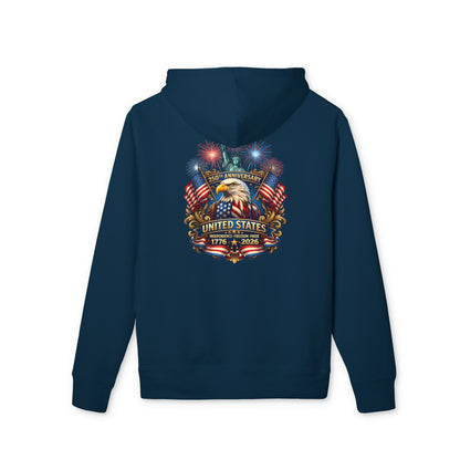 Patriotic Eagle Hoodie — United States 1776–2020 Memorial Design