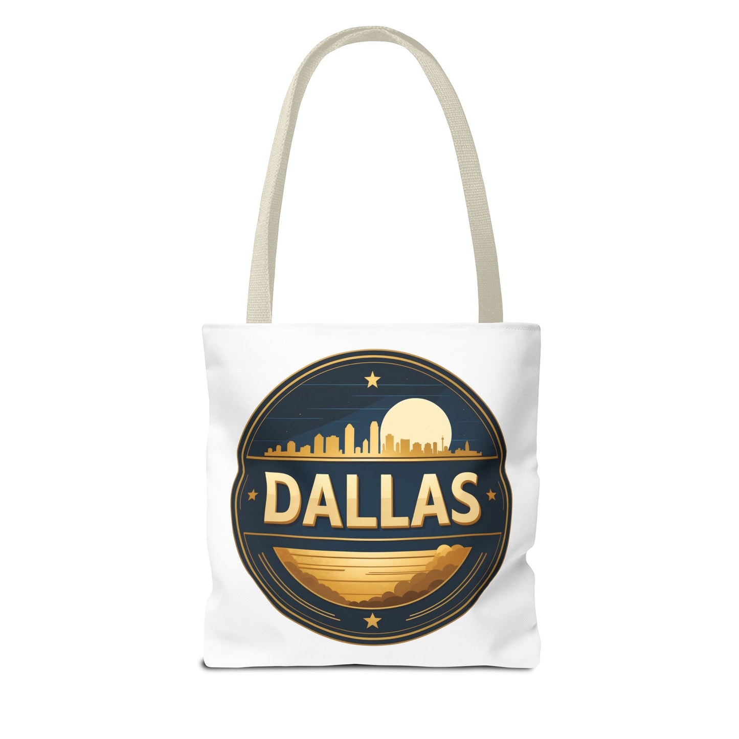 Dallas Skyline Circle Tote