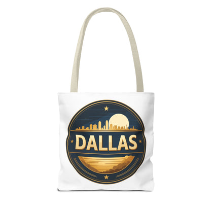 Dallas Skyline Circle Tote