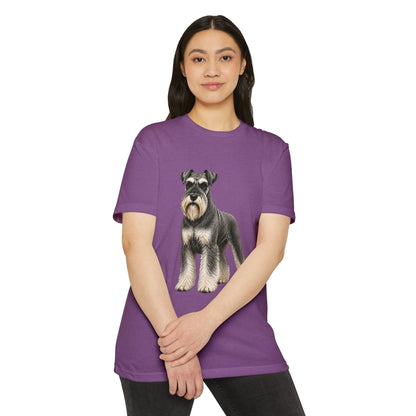 Schnauzer Dog T-Shirt — Realistic Schnauzer Graphic Tee for Dog Lovers