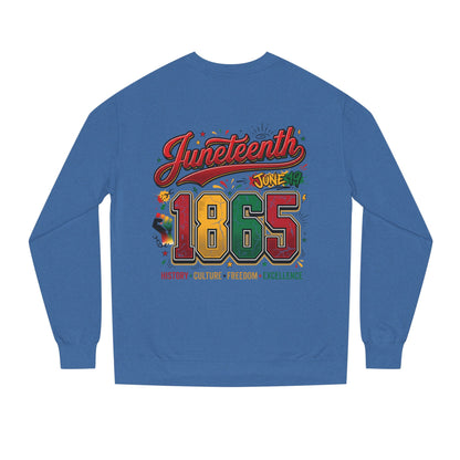 Juneteenth 1865 Crewneck Sweatshirt — History • Culture • Freedom