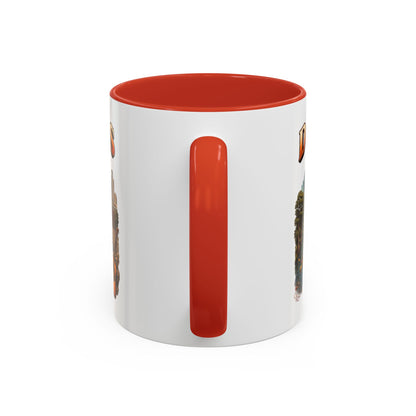 Dallas Skyline Accent Coffee Mug — Texas Souvenir Mug with Guitar & Cityscape
