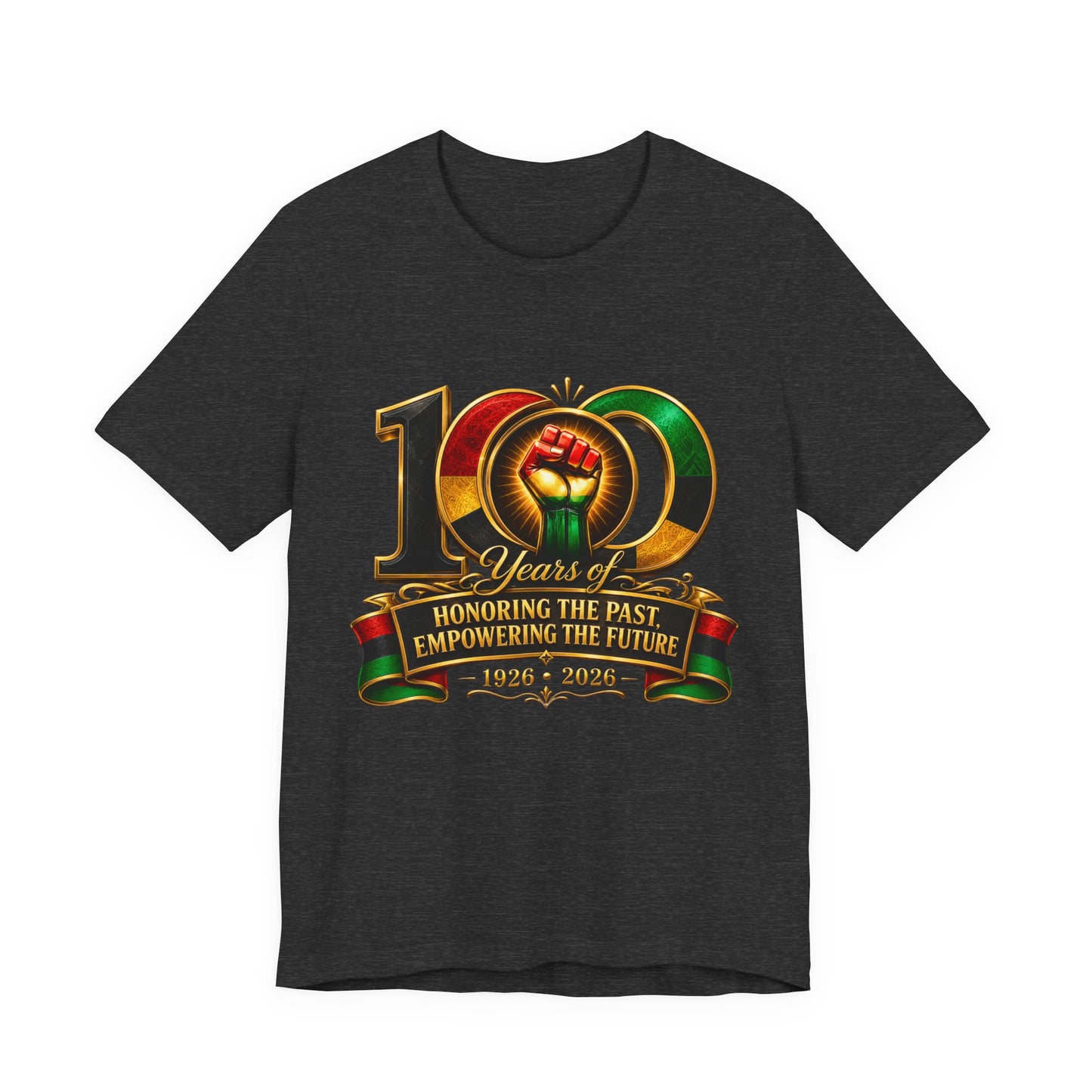100 Years Anniversary Tee — "Honoring the Past, Empowering the Future" Centennial T-Shirt (1926–2026)