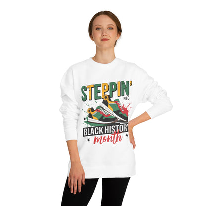 Steppin' Into Black History Month Sweatshirt