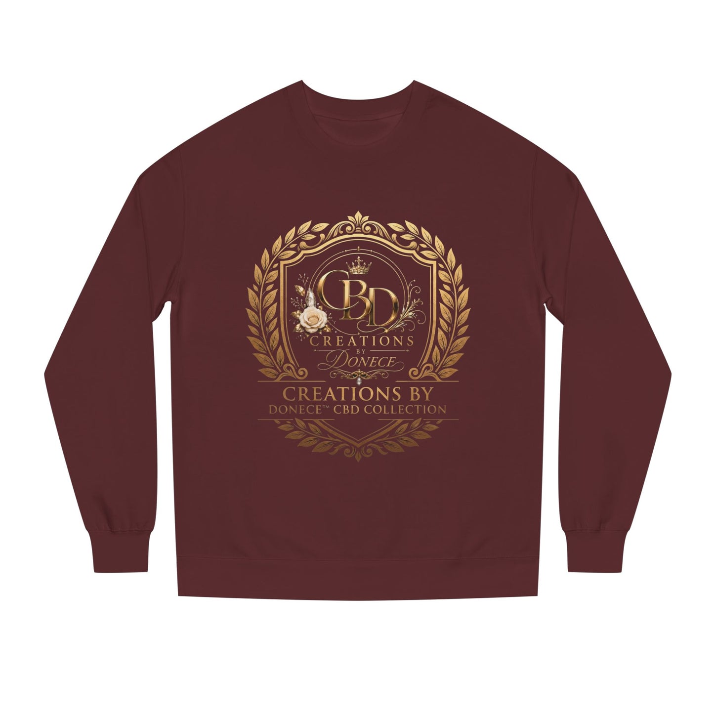 Creations By Donique Gold Crest Sweatshirt
