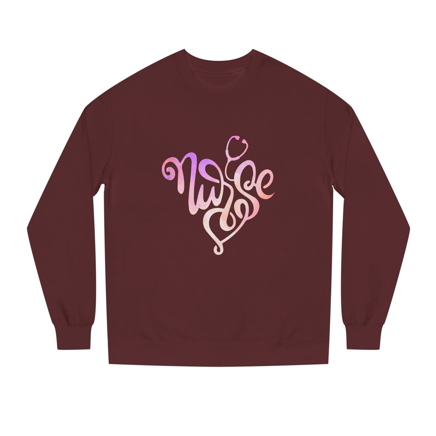 Nurse Heart Stethoscope Sweatshirt