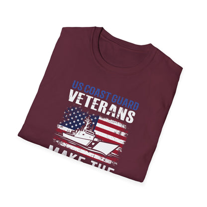 U.S. Coast Guard Veterans Make the Best Grandpas T-Shirt