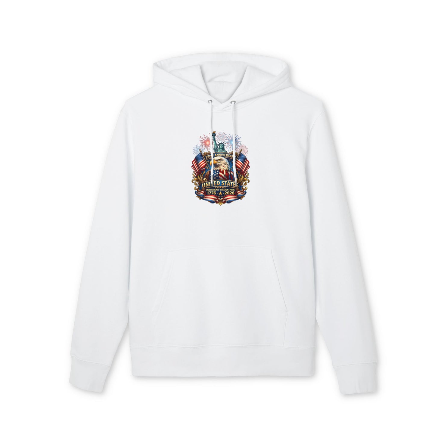 Patriotic Eagle Hoodie — United States 1776–2020 Memorial Design
