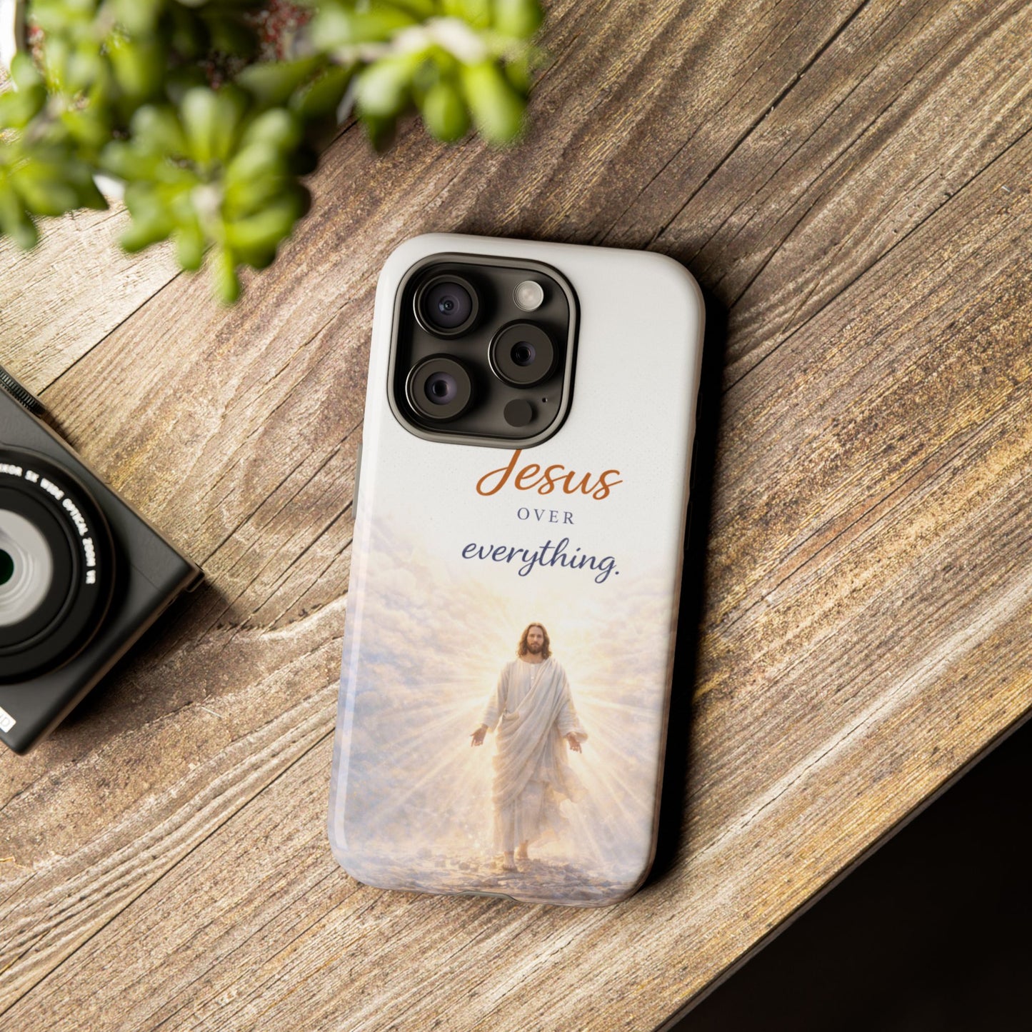Jesus Over Everything Phone Case