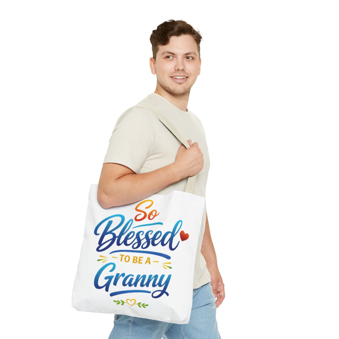 So Blessed to Be a Granny Tote Bag — Gift Tote for New Grandmothers