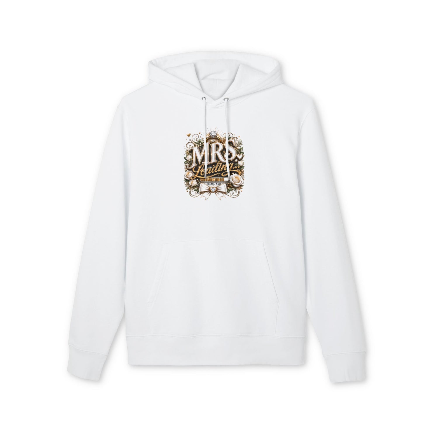 Mrs. Loading Floral Bridal Hoodie
